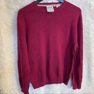 Timberland Red Wool Sweater